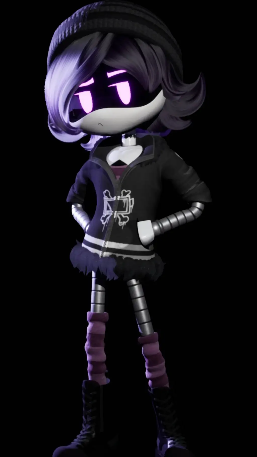 ai character: Uzi background