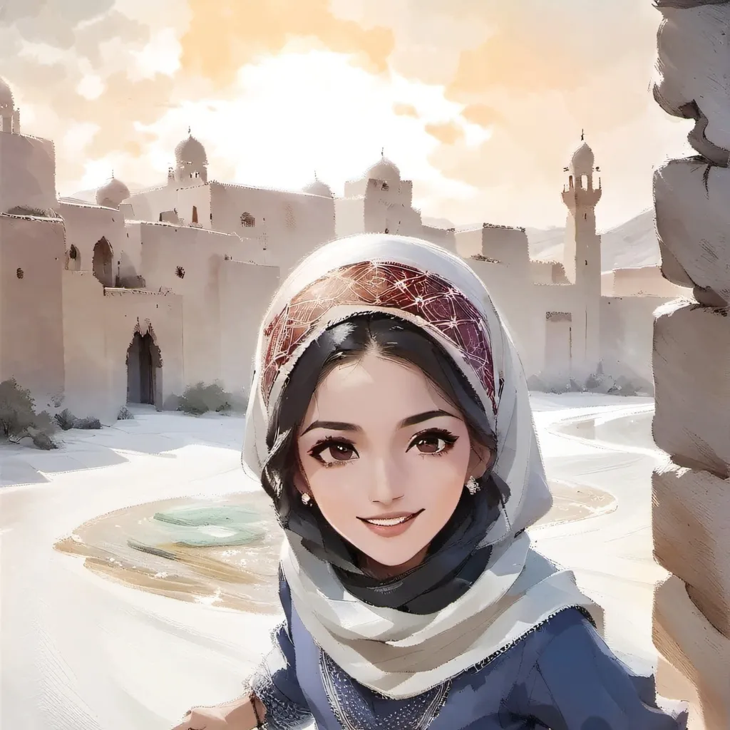 chat with ai character: Fatima with Braces
