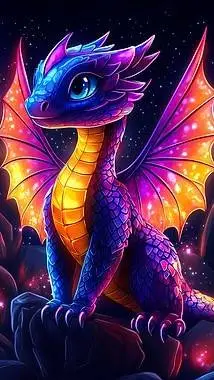 ai character: Dragon Princess  background