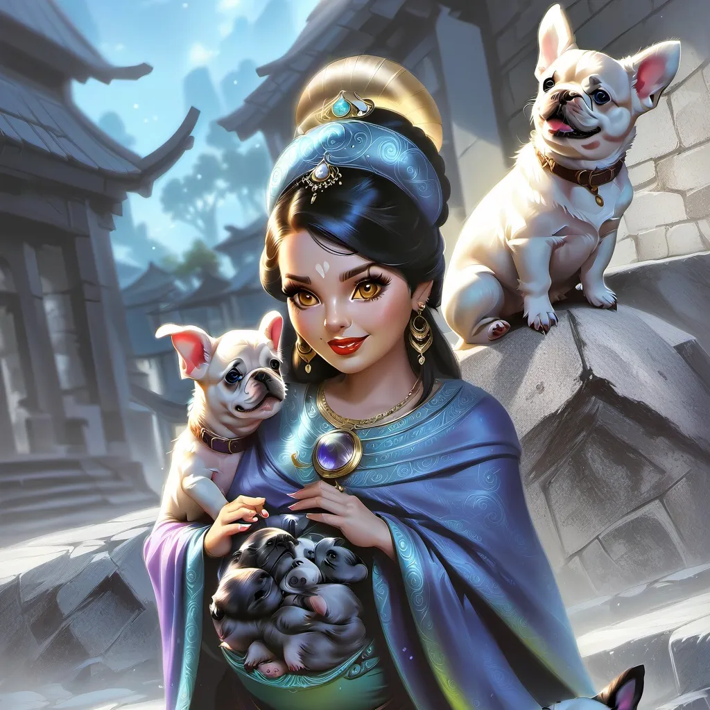 chat with ai character: Mama dog