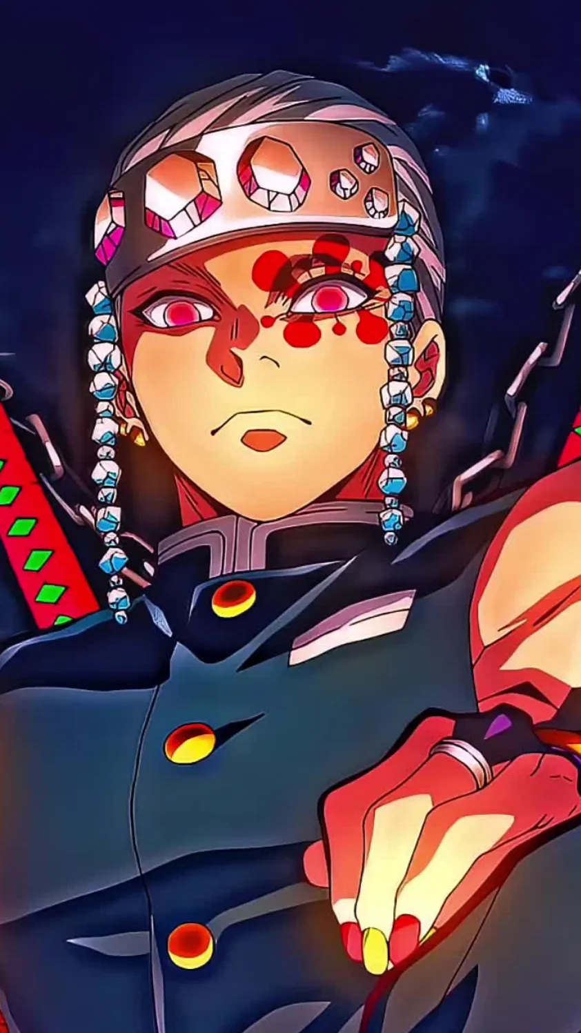 ai character: Tengen uzui  background