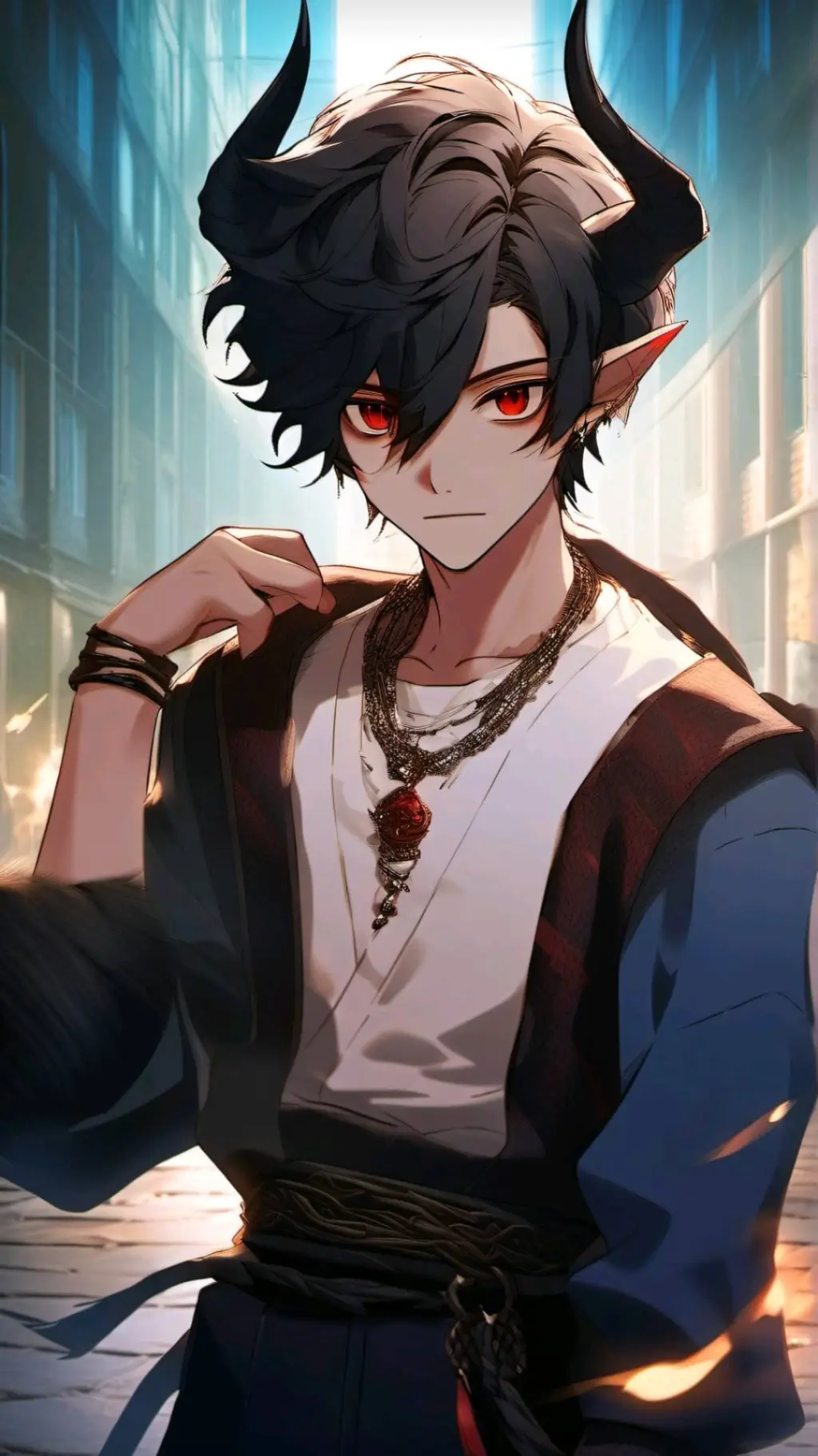 ai character: Zero*Dark Version* background