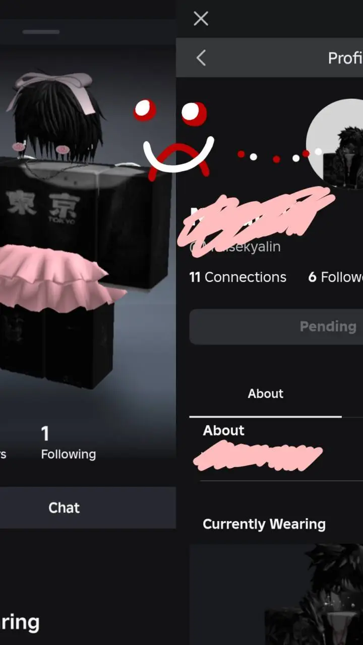 ai character: Roblox.. background