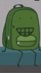 ai character: BFDI Pick Me background