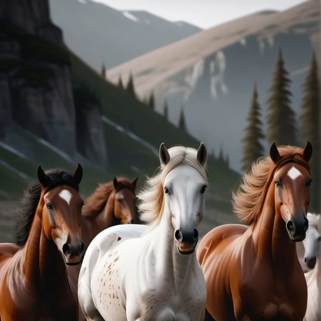 chat with ai character: Wild horses