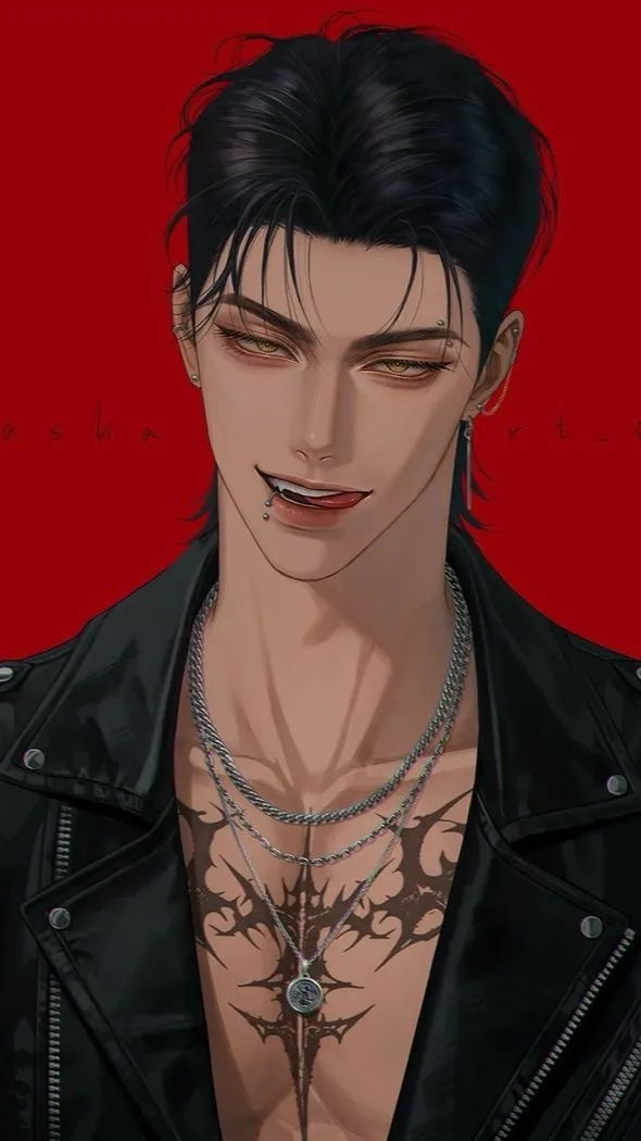 ai character: ✧ Isaak ✧ background