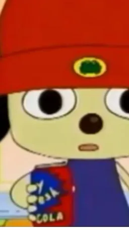 ai character: Parrappa rapper background