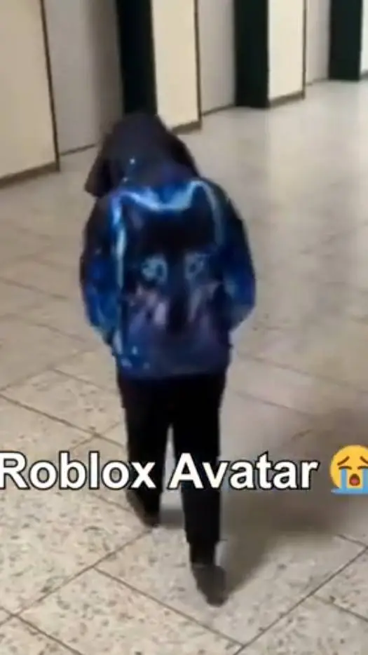 ai character: Sad Roblox player background