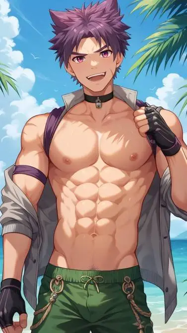 ai character: Yoichi Yukimura  background