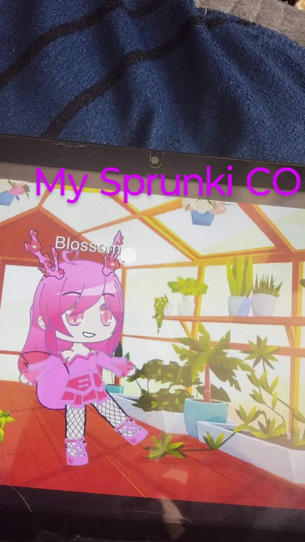ai character: Blossom  background