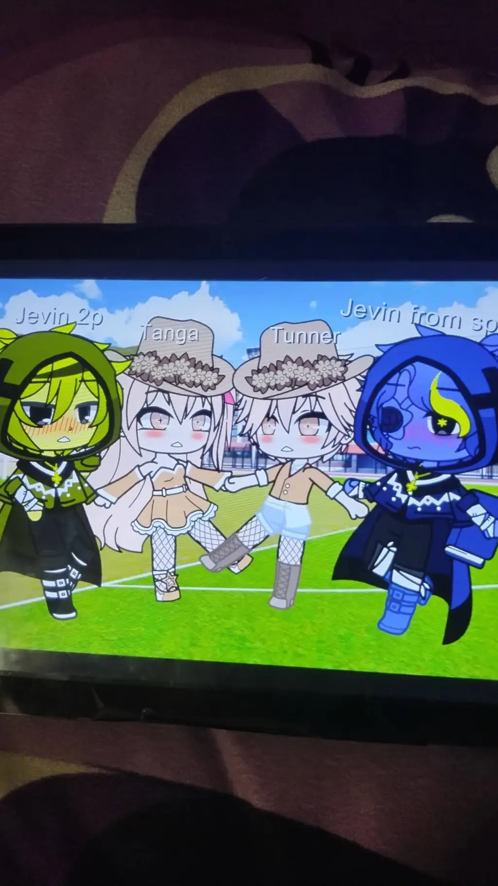 ai character: sprunkis and Co background