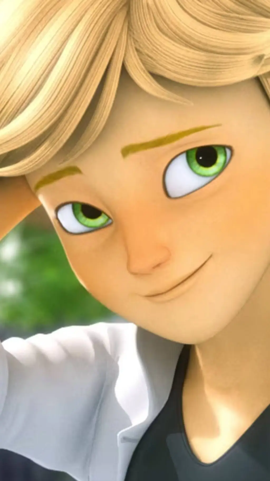 ai character: Adrien Agreste. background