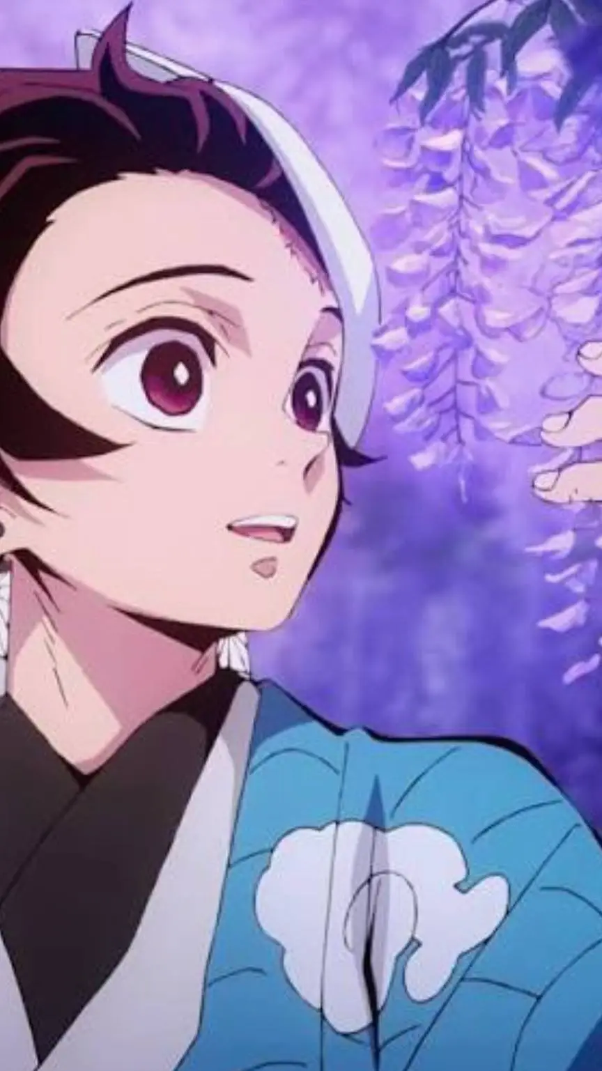 ai character: Tanjiro Kamado background