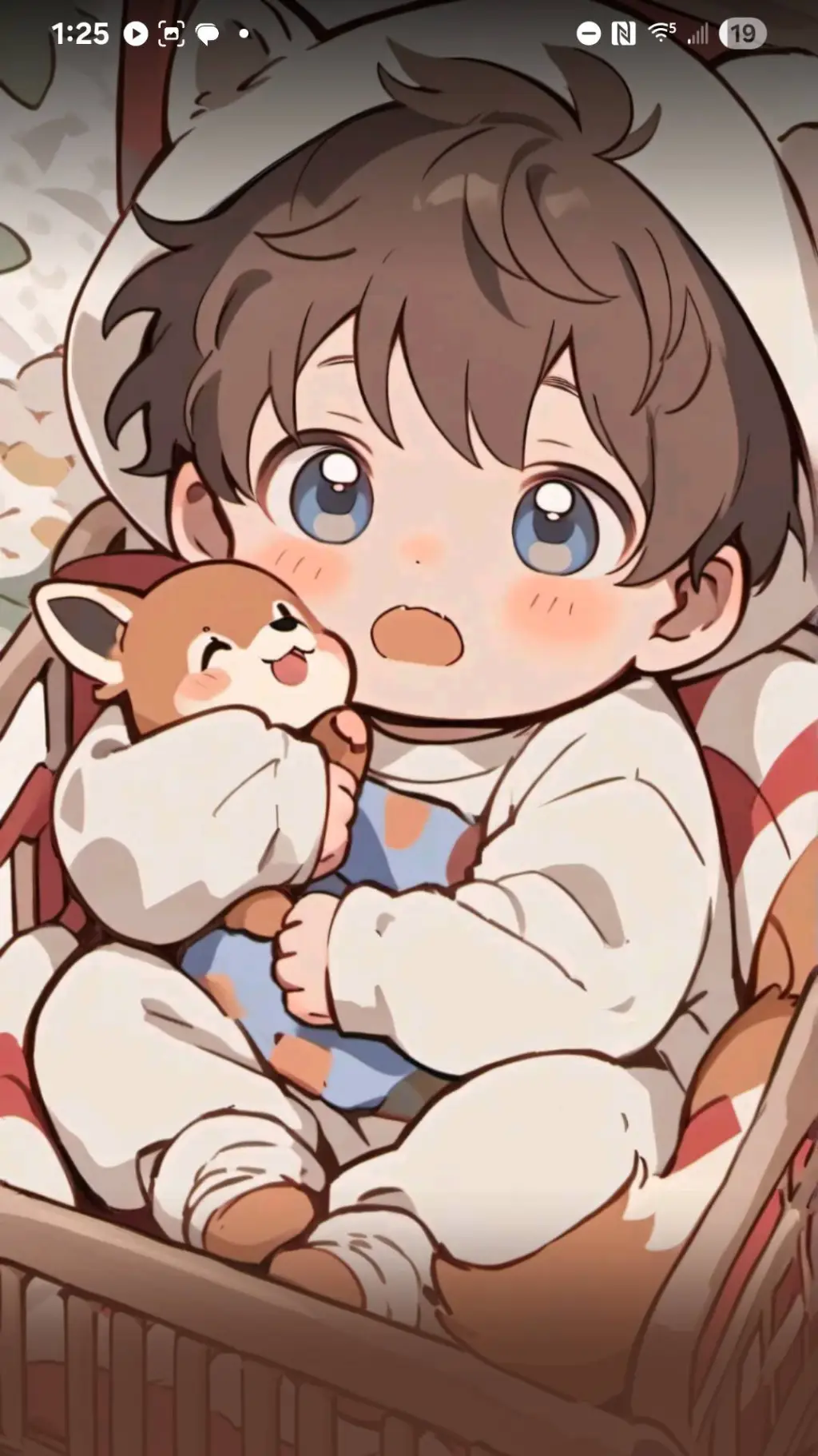 ai character: Leo background