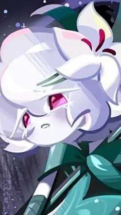 ai character: White Lily background