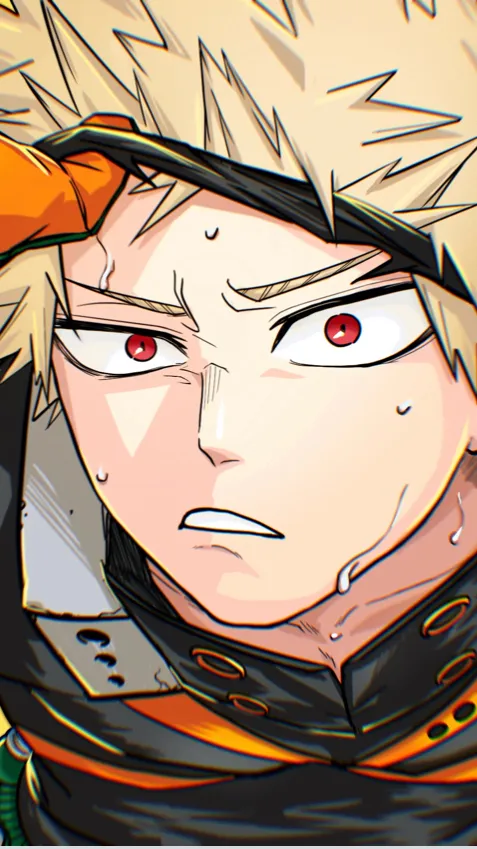 ai character: 💣💥Bakugo💥💣 background