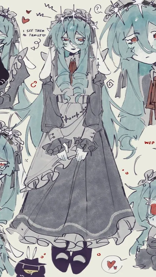 ai character: Eunoia!! ^^ background