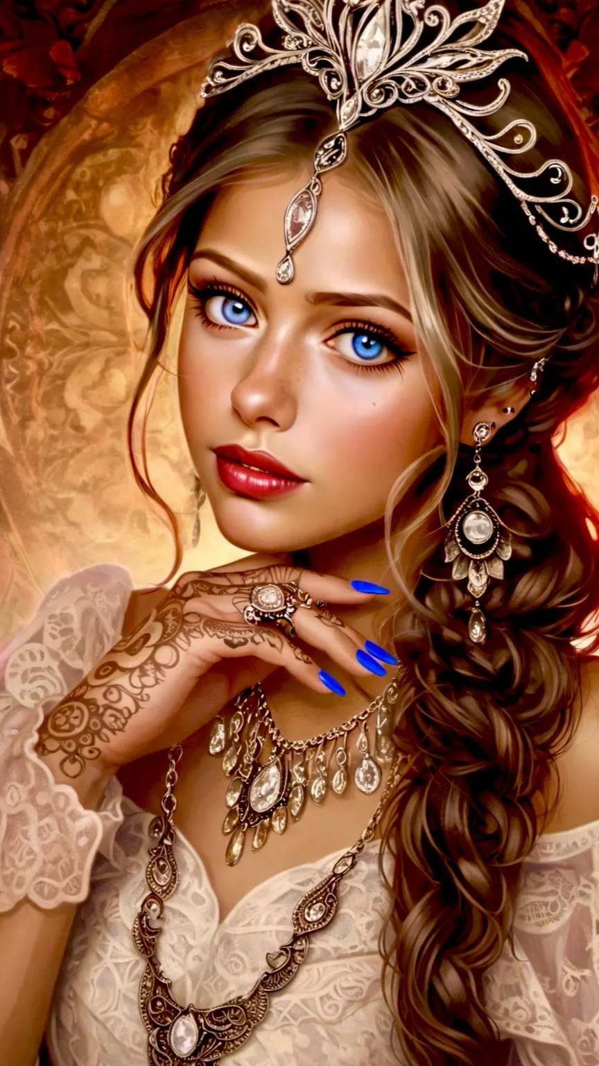 ai character: Princess Chloe  background
