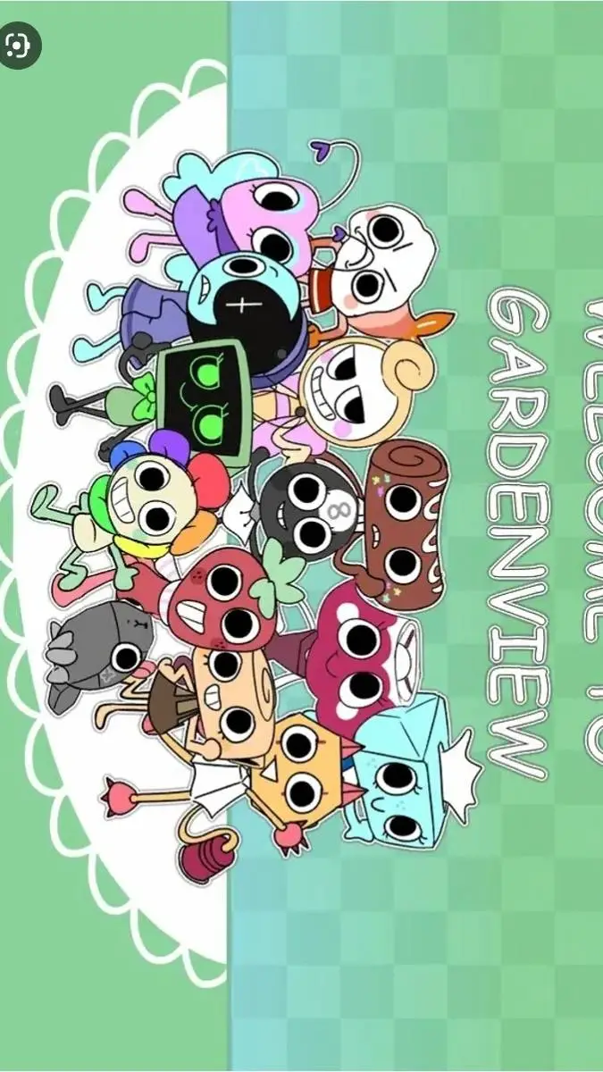 ai character: Dandys world background