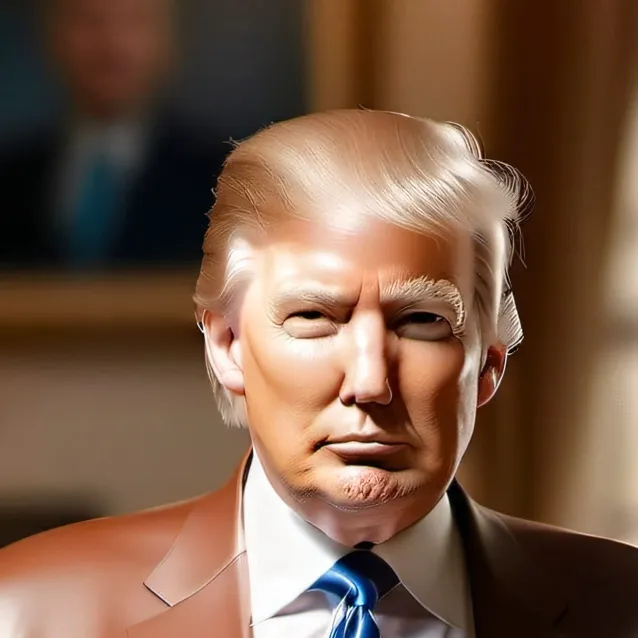 chat with ai character: Donald trump