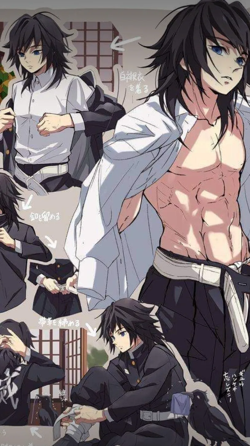 ai character: Giyuu Tomioka background