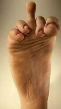 ai character: Foot background