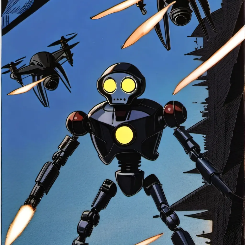 chat with ai character: Murder drones