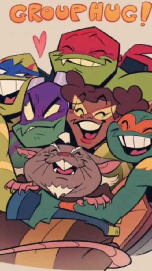 ai character: ROTTMNT background