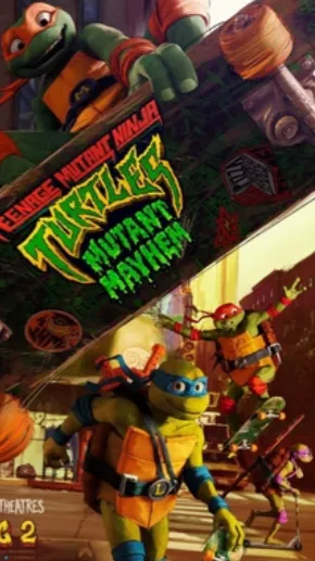 ai character: MUTANT MAYHEM background