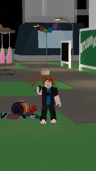 ai character: SPRUNKI YTP MALAY background