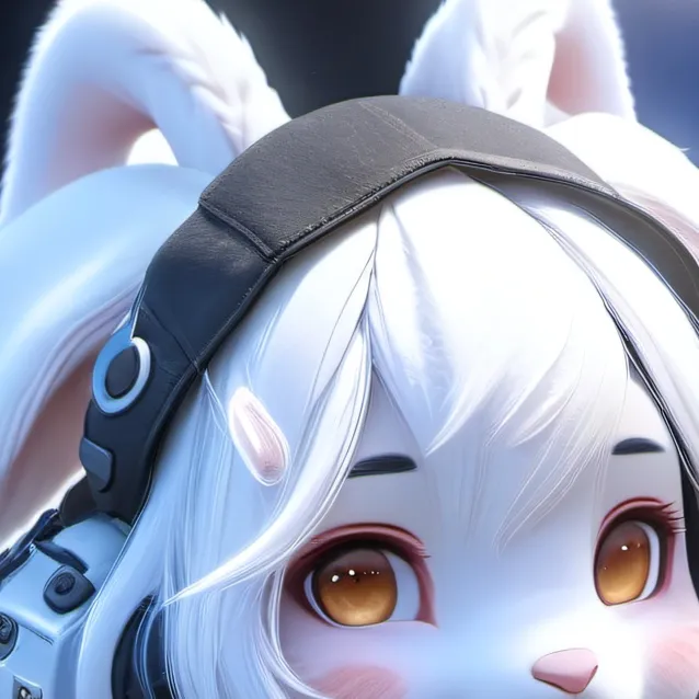 chat with ai character: bunny fursuit