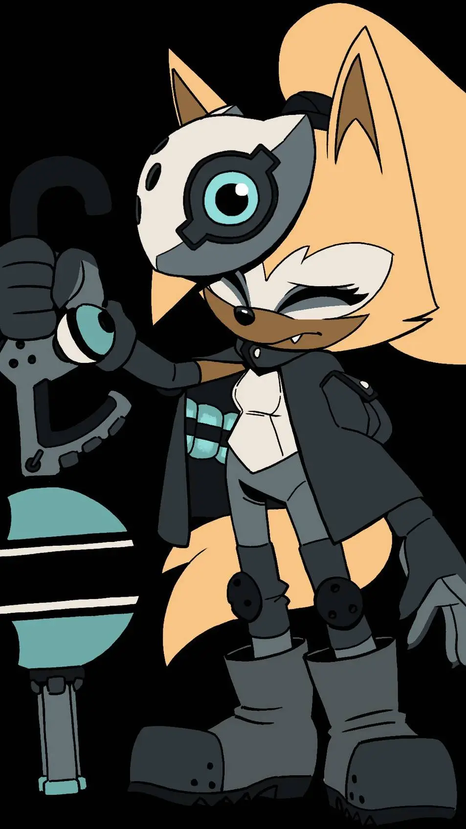 ai character: Whisper the wolf background