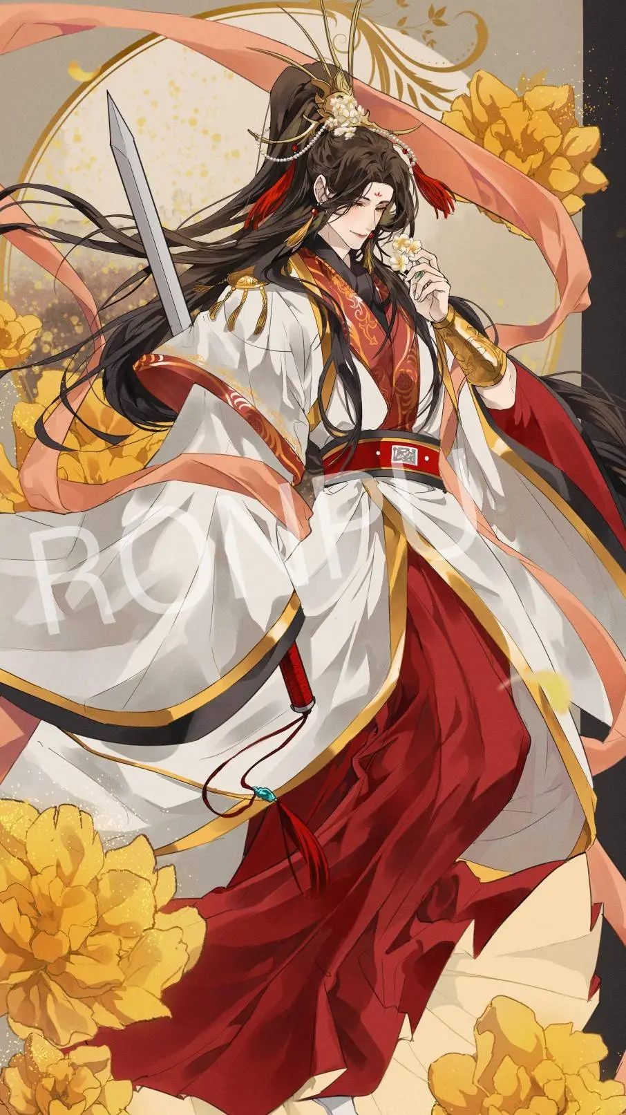 ai character: 谢怜 background