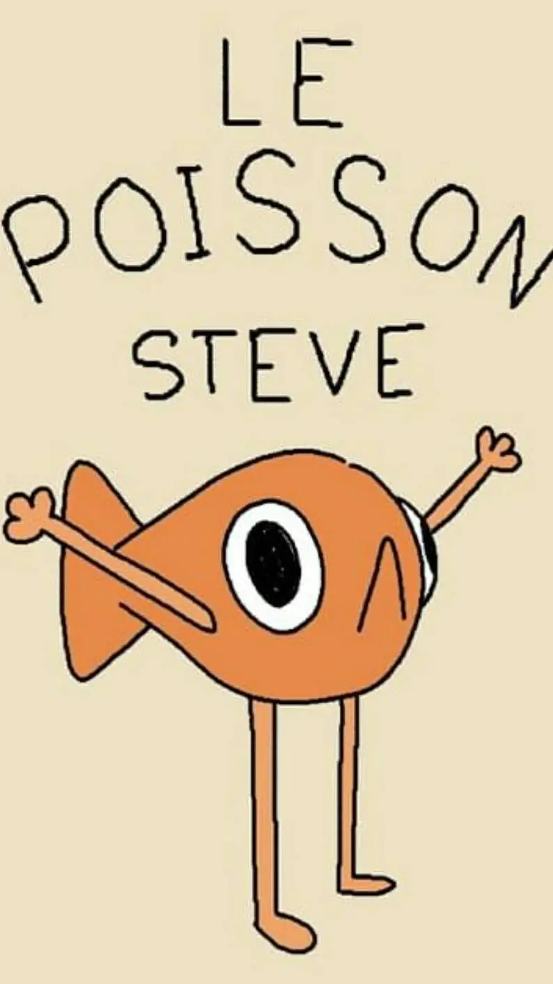 ai character: Le poisson Steve background