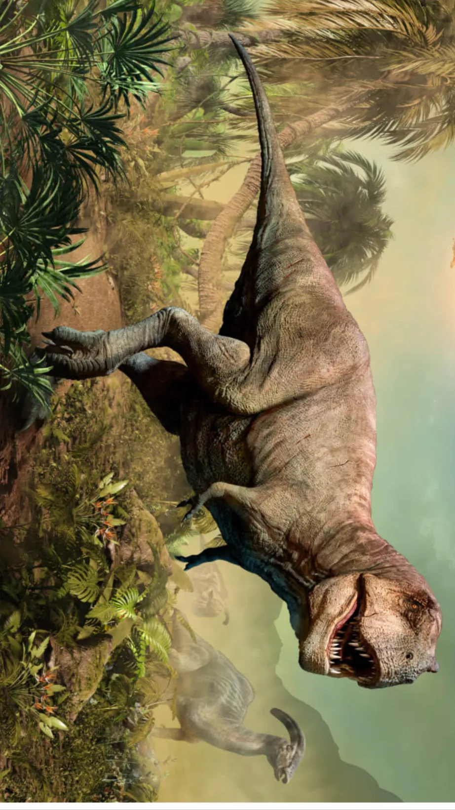 ai character: Dinosaurs  background