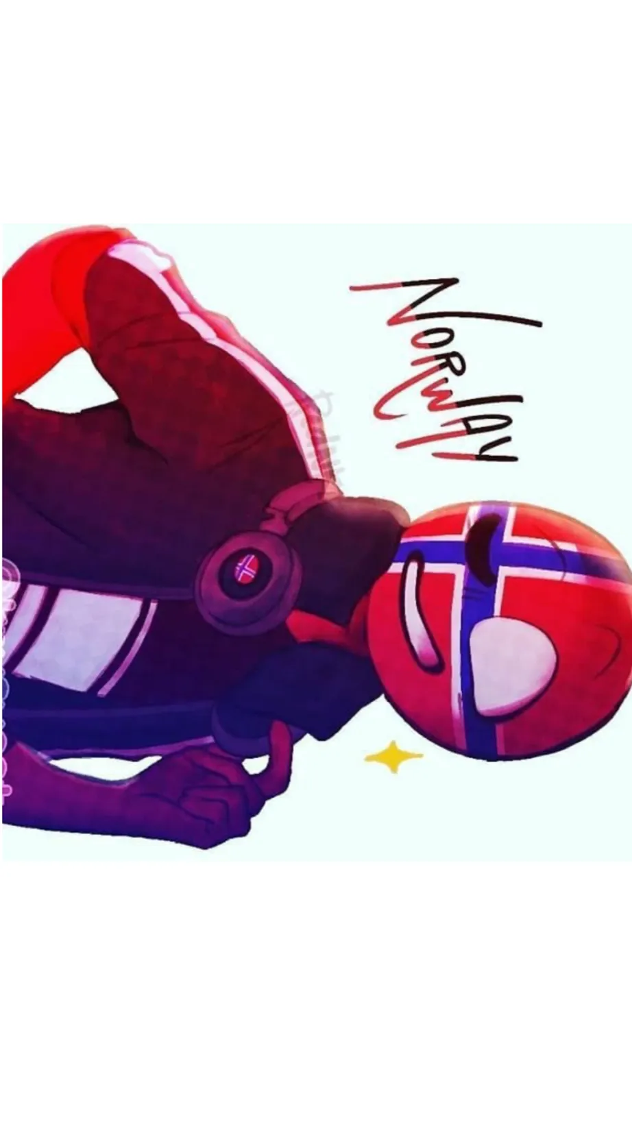 ai character: WW2 Norway  background