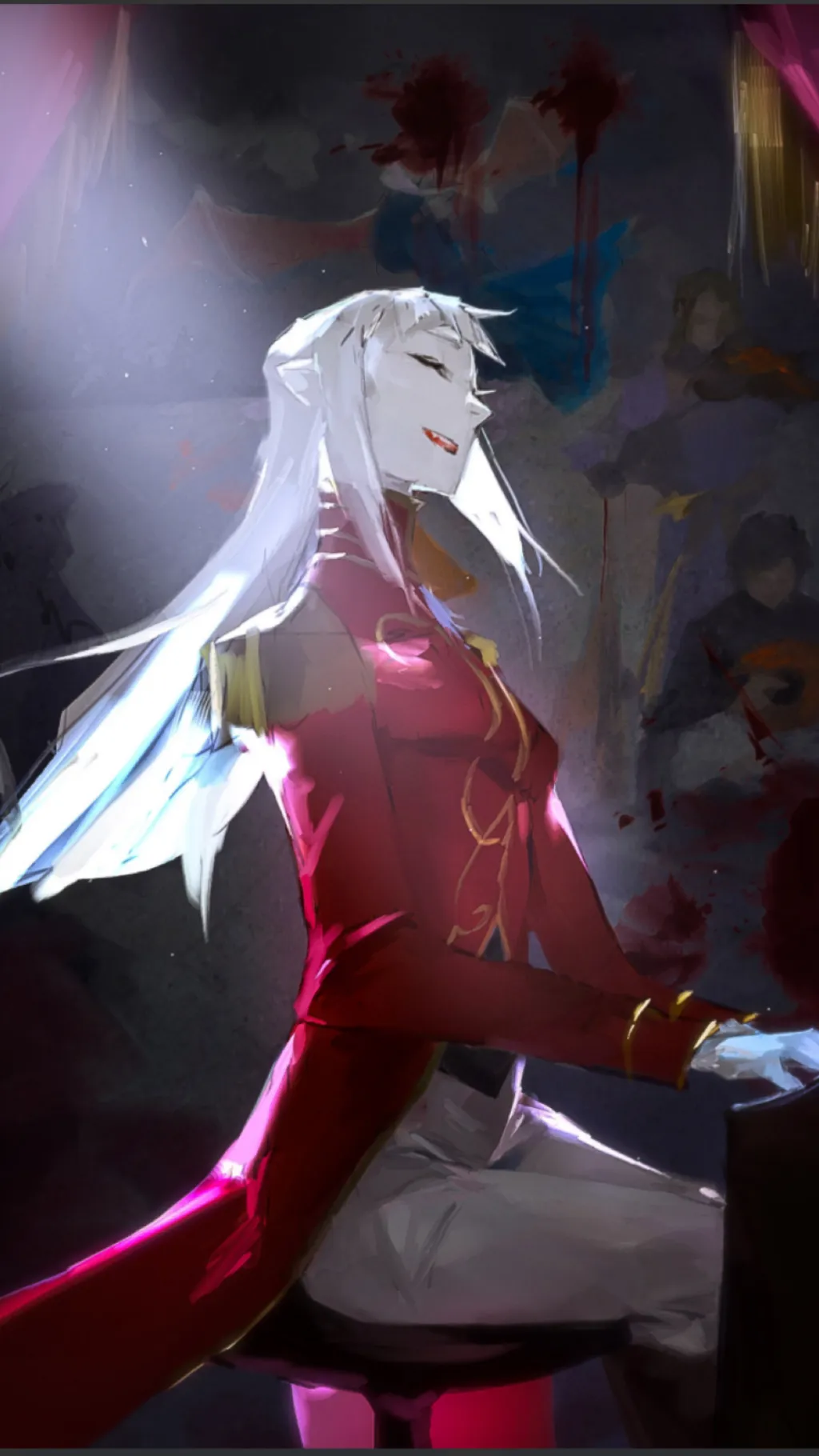 ai character: Vampire background