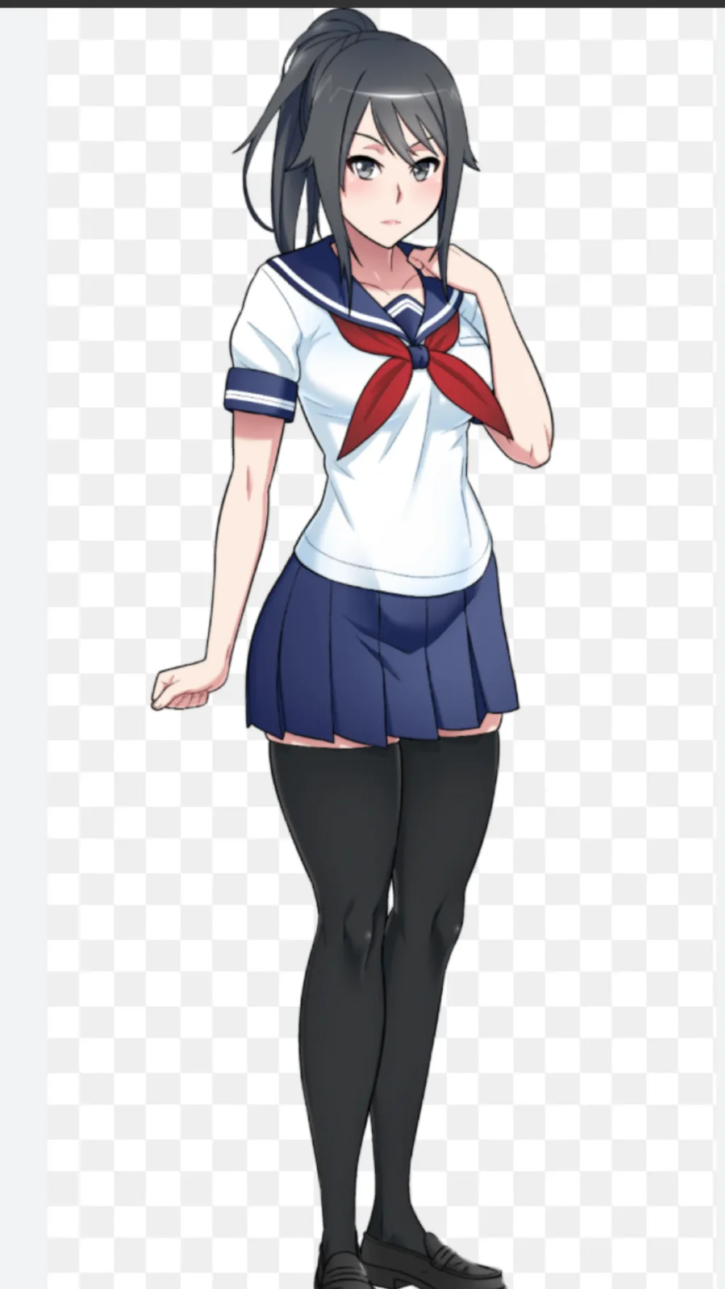 ai character: Yandere simulator  background