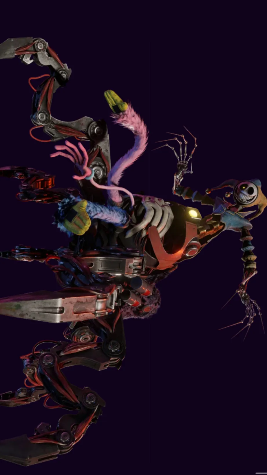 ai character: Poppy playtime  background