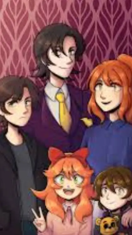 ai character: Afton family  background