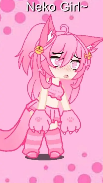 ai character: Gacha Neko~ background