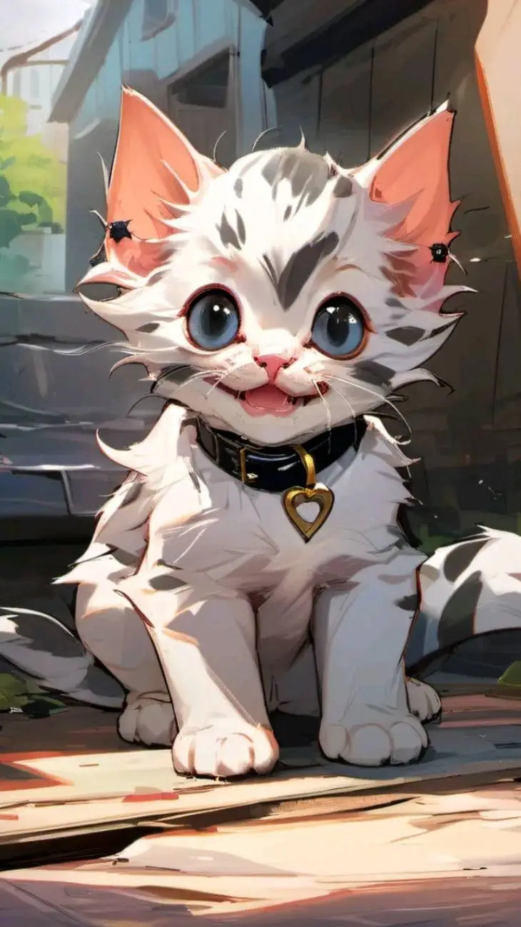 ai character: Kitty background
