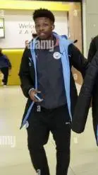ai character: Soccer Star At Air background