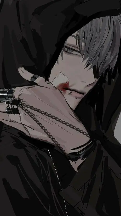 ai character: Chris🖤 background