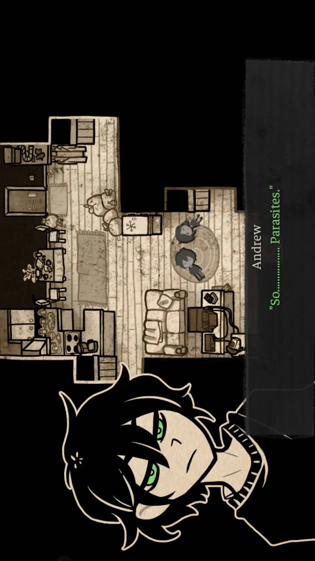 ai character: Ashley and Andrew  background