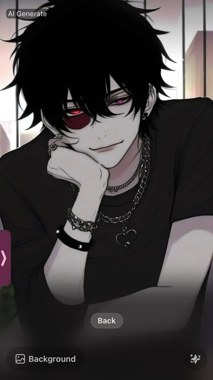 ai character: Aiden BL background