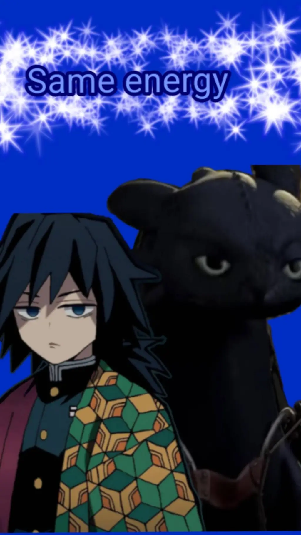 ai character: Kny meets Httyd background