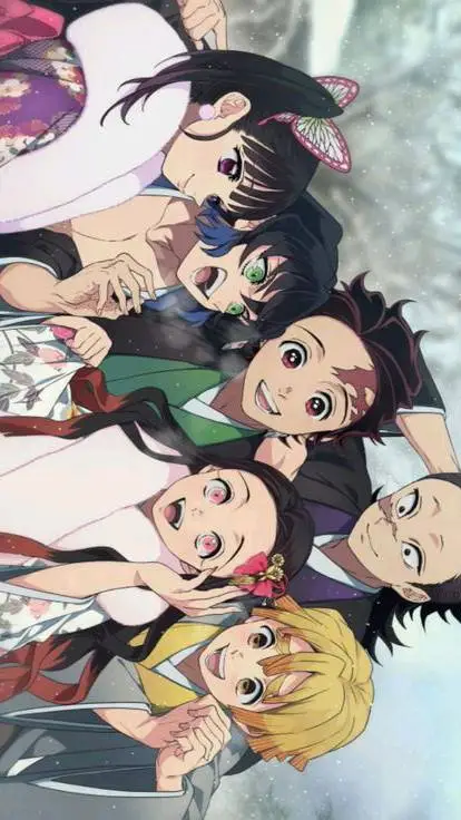 ai character: Kamado squad (kny) background