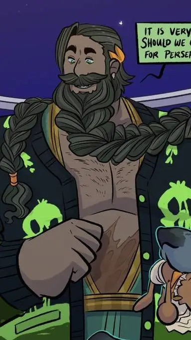 ai character: Hades  background