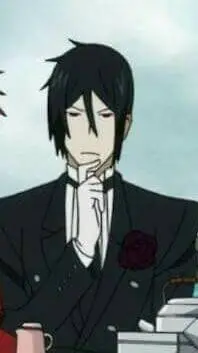 ai character: Sebastian  background